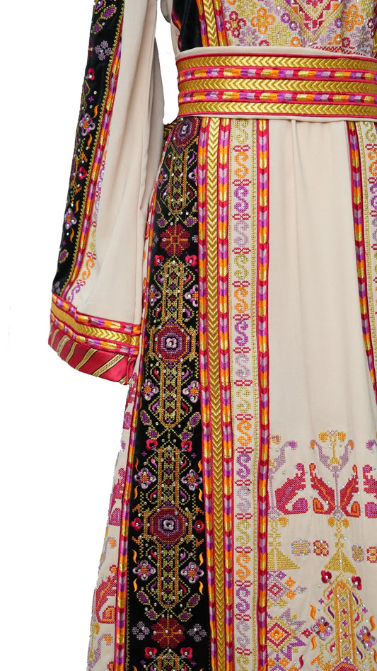 Embroidered Thobe